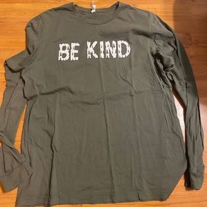 “Be Kind” long sleeve tee